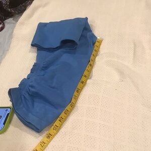 Lululemon Ebb to Street Crop Pant, size 8, blue